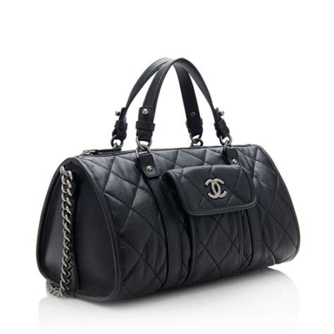 chanel calfskin bowling bag price|jumbo chanel bag price.